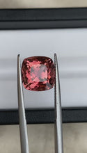 Load and play video in Gallery viewer, Bi color tourmaline - 6.78cts/ Cushion

