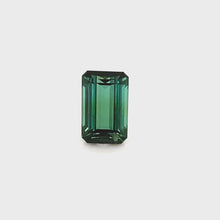 Load and play video in Gallery viewer, Indicolite Tourmaline - 4.95cts/Octagon