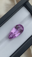 Load and play video in Gallery viewer, natural kunzite stone - Buy loose kunzite gemstone
