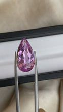 Load and play video in Gallery viewer, Kunzite gem - Natural gemstone
